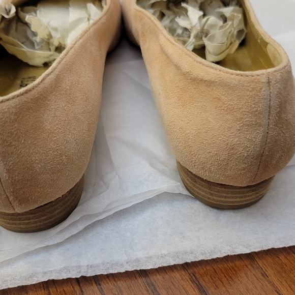 Bottega Veneta Pink Suede Loafers Size 7 - Picture 7 of 9